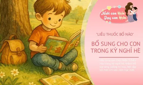 3 "liều thuốc bổ não" bố mẹ đừng quên bổ sung cho con, giúp trẻ học nhanh, nhớ lâu khi bước vào năm học mới