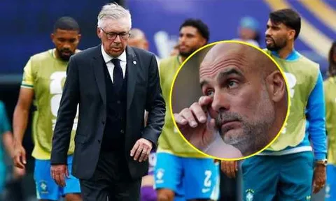 CĐV Brazil muốn Pep ngồi ghế nóng sau thất bại trước Na Uy