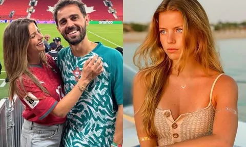 Vợ tiền vệ "tội đồ" của Bồ Đào Nha tại World Cup: Là người mẫu mặt xinh dáng nuột, gặp chồng lần đầu khi đang cách ly