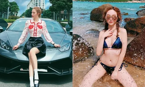 Hot girl Hà Nội lấy doanh nhân khoe dáng nuột như "gái còn son", U40 mê mặc cắt xẻ, lái siêu xe 18 tỷ đồng