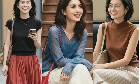 3 kiểu chân váy kết hợp áo đơn giản giúp vẻ ngoài thanh lịch hơn