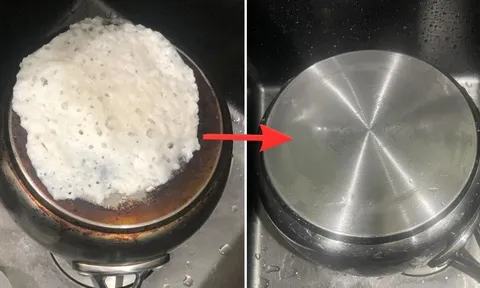 Cách dùng mẻ làm sạch xoong nồi, cọ nhẹ là sáng bóng như mới mua