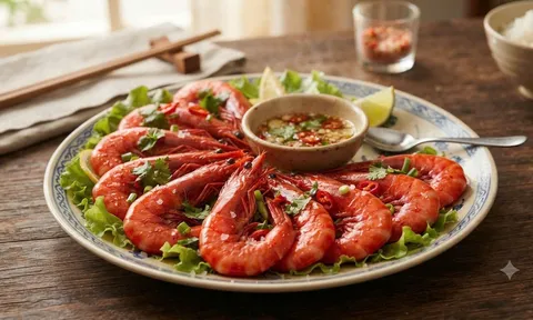 Cách hấp tôm bằng nước dừa: Tôm thơm ngon ngọt vị, đỏ au nhìn là muốn ăn ngay
