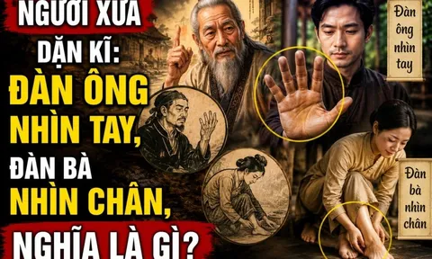 Người xưa dặn kĩ: Đàn ông nhìn tay, đàn bà nhìn chân, nghĩa là gì?