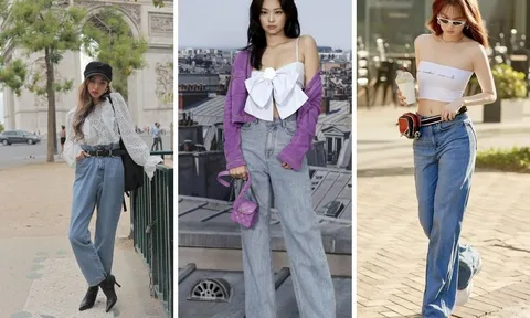 Quần ống rộng là "chân ái" của mùa hè: Bí quyết chọn và phối đồ để mặc đẹp, tôn dáng hơn