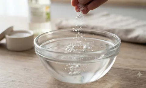 Trộn muối với giấm trắng: Mẹo hay giải quyết cả tá rắc rối