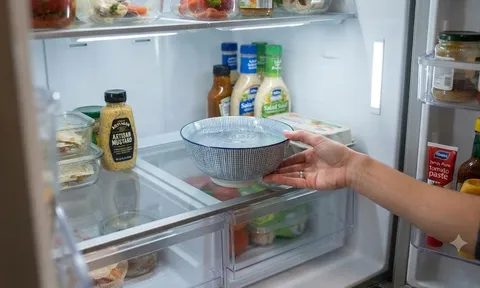 Vì sao chuyên gia khuyên nên đặt một bát nước lạnh vào tủ lạnh trong ngày hè?