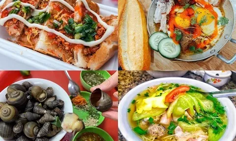 Ở Hà Nội có một thiên đường ẩm thực mà tín đồ ăn vặt đều biết, giá rất sinh viên, 100.000 đồng là no bụng