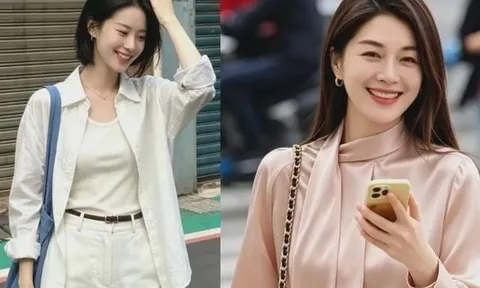 Phụ nữ tuổi 40-50 muốn mặc đẹp không cần cầu kỳ, chỉ cần theo đuổi phong cách tối giản và tinh tế