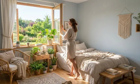 Vì sao nên mở cửa sổ khoảng 15 phút mỗi sáng? Thói quen nhỏ mang lại nhiều lợi ích cho sức khỏe