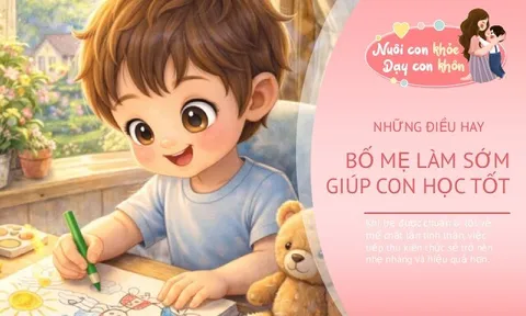 Không phải học thêm, đây mới là điều nhiều cha mẹ bỏ quên khiến trẻ khó tiếp thu bài khi vào năm học mới
