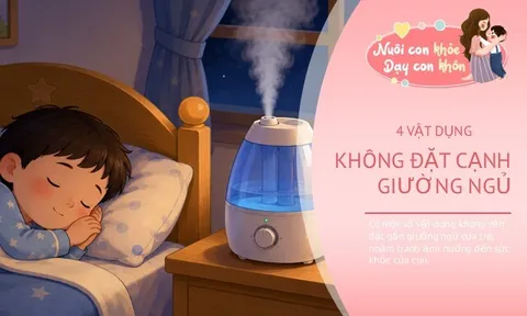 Những vật dụng này tuyệt đối không đặt gần giường ngủ của trẻ, nhất là số 4 đặc biệt dễ gây hại