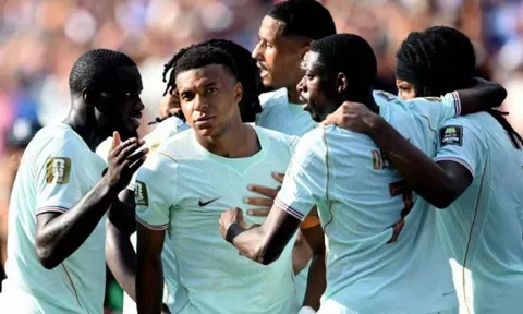 Dembele ngả mũ trước bản lĩnh của Mbappe sau trận thắng Morocco