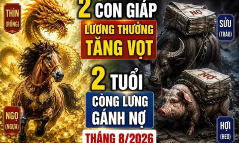 2 con giáp lương thưởng tăng vọt, 2 tuổi còng lưng gánh nợ tháng 8/2026