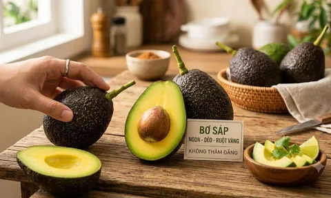 Mẹo chọn quả bơ chín tự nhiên: Ruột vàng béo ngậy, không lo bị đắng