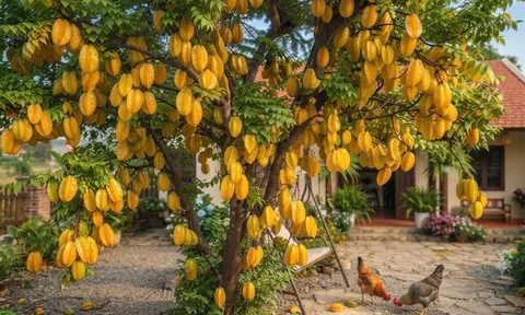 Trước nhà nên trồng khế chua hay khế ngọt?