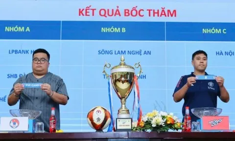 Chủ nhà U17 HAGL rơi vào bảng tử thần ở giải U17 Quốc gia