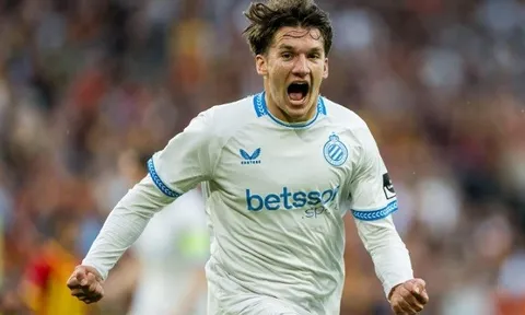 Arsenal chốt mục tiêu Christos Tzolis thay Trossard
