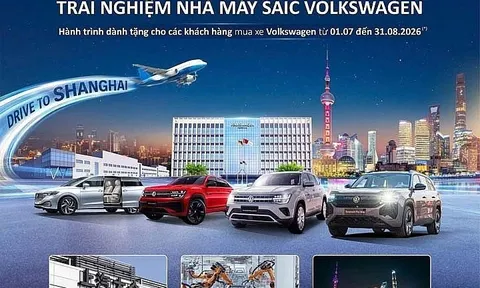 Volkswagen Việt Nam tặng khách hàng chuyến tham quan nhà máy SAIC Volkswagen