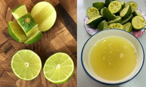 Cách vắt chanh không bị đắng, nhiều nước gấp đôi