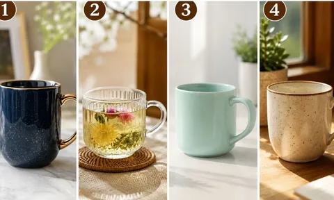 Chọn 1 chiếc cốc bạn muốn dùng nhất để khám phá bạn sẽ bật lên mạnh mẽ ở môi trường nào