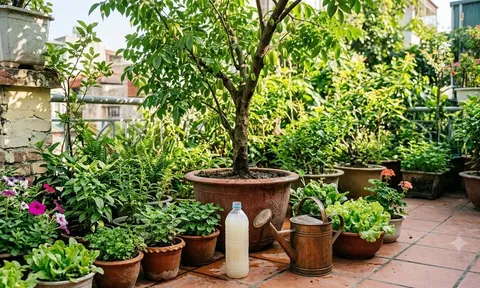 Đừng đổ nước vo gạo: Đây là "phân bón vàng" giúp cây lớn nhanh, ít sâu bệnh