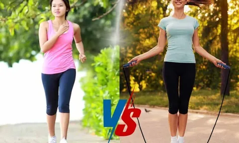 Đi bộ và nhảy dây, bài tập nào mới mang lợi ích kép cho sức khỏe? Đáp án khiến nhiều người bất ngờ