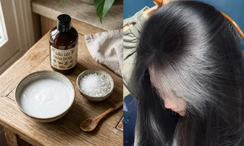 2 cách sử dụng muối gội đầu giúp tóc bồng bềnh, cả tuần không bết
