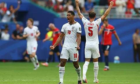 Na Uy 1-2 Anh: Bellingham giúp tuyển Anh đi tiếp ở World Cup