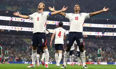 Bộ đôi Bellingham và Kane giúp tuyển Anh nuôi giấc mơ World Cup