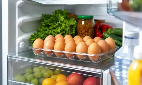 Cất trứng ở cánh cửa tủ lạnh là sai lầm, vì sao?