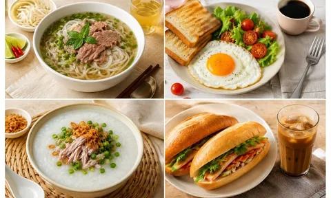 Chọn 1 món ăn sáng bạn yêu thích để khám phá điều sâu kín nhất trong bạn chưa được khai phá