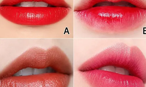 Hãy chọn màu son bạn thích nhất
