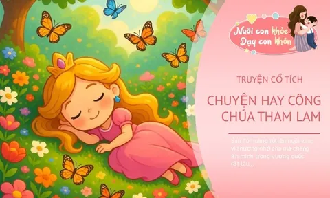 Truyện cổ tích: Công chúa tham lam