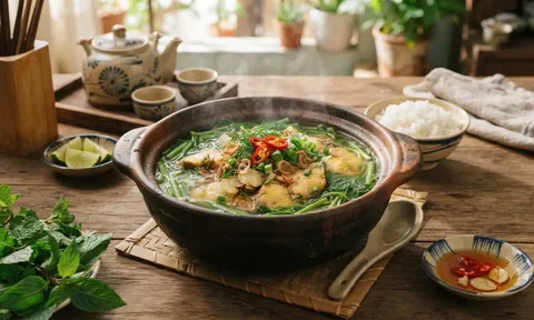 Cách nấu canh cá dọc mùng không tanh, không ngứa