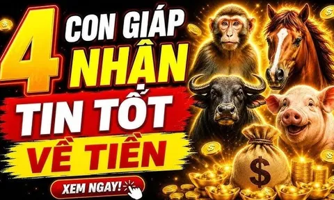 4 con giáp Lộc Lá đầu tuần, nhận thưởng to