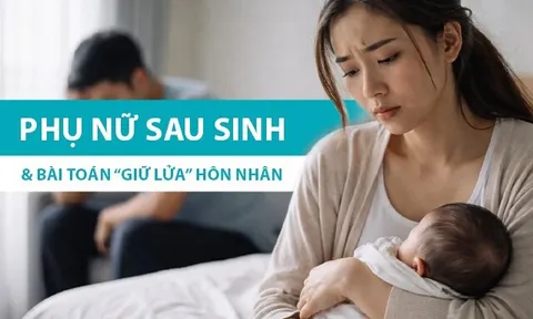 Phụ nữ sau sinh và bài toán cải thiện “khô hạn” an toàn, không hormone