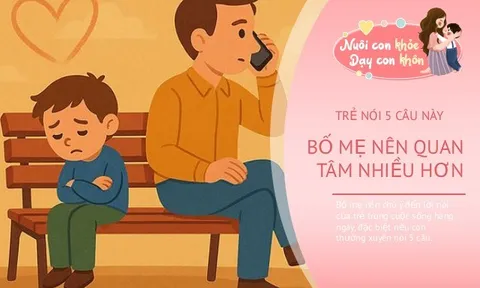 Trẻ thường nói 5 câu này thực ra là đang cầu cứu, bố mẹ đừng vội phớt lờ
