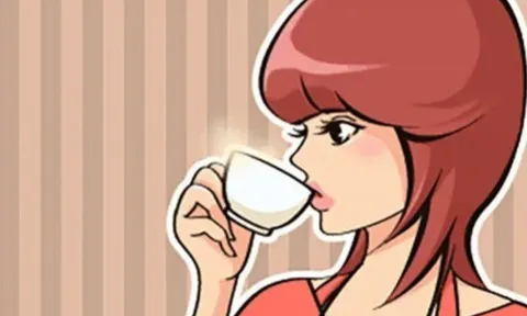 Trắc nghiệm tâm lý: Bạn nghĩ người phụ nữ đang uống nước ở đâu?