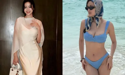 Mỹ nhân Nghệ An diện bikini khoe dáng "bốc lửa", nhan sắc không hề kém cạnh chị gái có thành tích "khủng"
