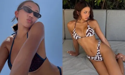 Mỹ nhân Quảng Ninh đổi màu da, diện bikini lộ body như tạc tượng, là mẹ đơn thân lọt Top 100 gương mặt đẹp nhất thế giới