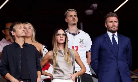 Beckham bênh vực vợ vụ biểu cảm lạnh tanh ở World Cup