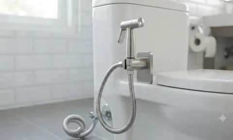 Tại sao khi đi vệ sinh xong nên dùng vòi xịt thay vì chỉ dùng giấy vệ sinh?