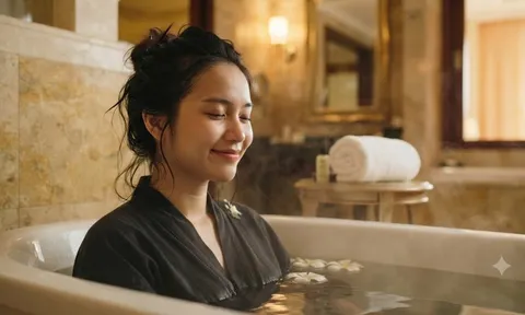 Vì sao bạn không nên tắm nước nóng ngay sau khi vừa xuống máy bay?