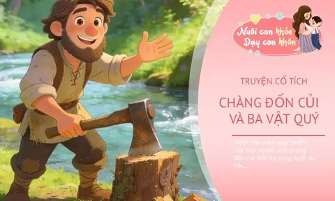 Truyện cổ tích: Chàng đốn củi và ba vật quý