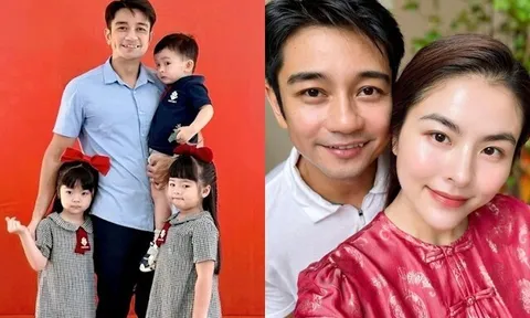 Ông xã Vân Trang tiết lộ bản thân "giữ kỉ lục tham dự lễ tổng kết" cho các con, 4 cục cưng nhà nữ diễn viên cực tình cảm