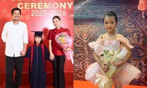 Con gái Quang Tuấn tốt nghiệp trường quốc tế, ngoại hình xinh đẹp giống mẹ lại còn giỏi múa ballet