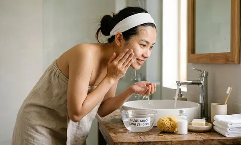 Cách dùng nước muối để rửa mặt đúng cách: Làm sạch da, hỗ trợ sáng khỏe nhưng đừng mắc sai lầm này