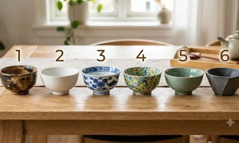 Chiếc bát bạn chọn có thể tiết lộ điều thú vị về bạn