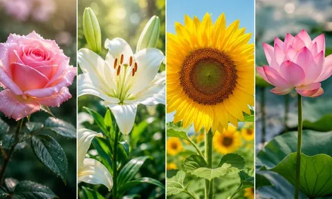 Chọn một bông hoa bạn ấn tượng nhất để xem vũ trụ chuẩn bị trao món quà gì cho bạn